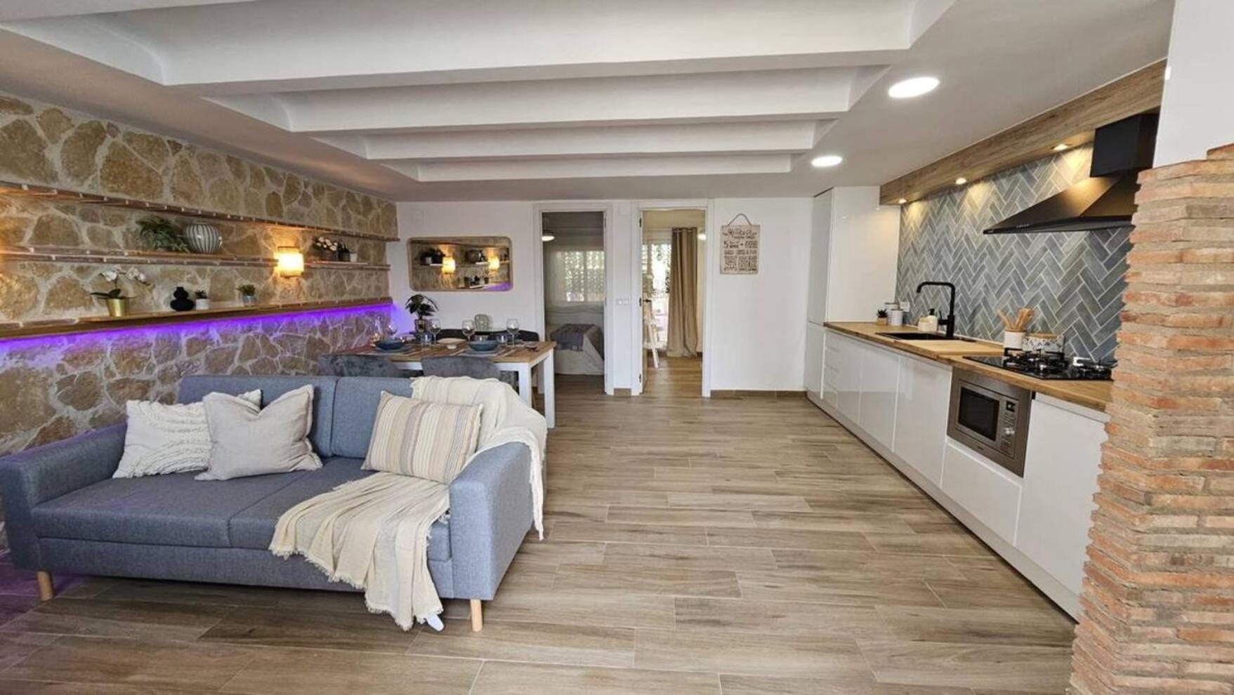 Nuevo Apartamento Moderno En Benicasim Con Terraza Y A Minutos De La Playa Benicassim Exterior photo